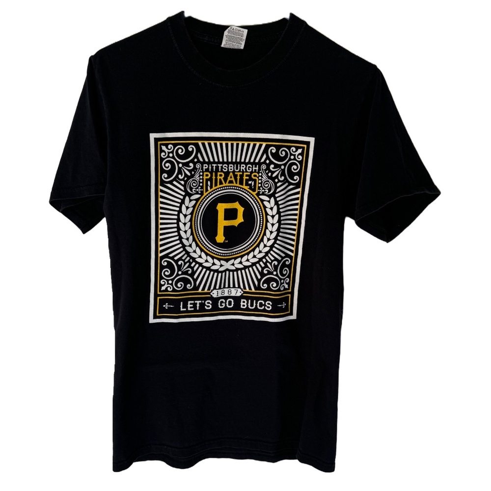 Pittsburgh Pirates "Lets Go Bucs" Tee Size Small